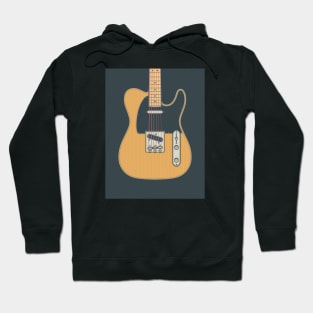 Butterscotch Blonde Telly Guitar Hoodie